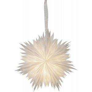 Dis Julstjärna 45cm Vit