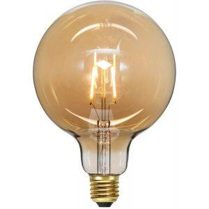 LED-Lampa Glob 125mm, Amber E27 2000K 80lm 0,75W(8W)