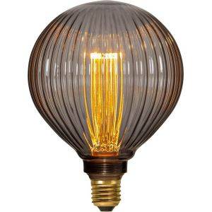 LED-lampa Glob 130mm Svart E27 2000K 50lm 1W