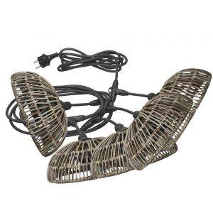 Ljusslinga Flex Out Inkl 5x20cm Hue Grå