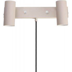 Hubble Vägglampa 2L 35cm Beige