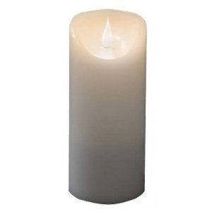 Batteridrivet Blockljus Vax 17,5cm Vit