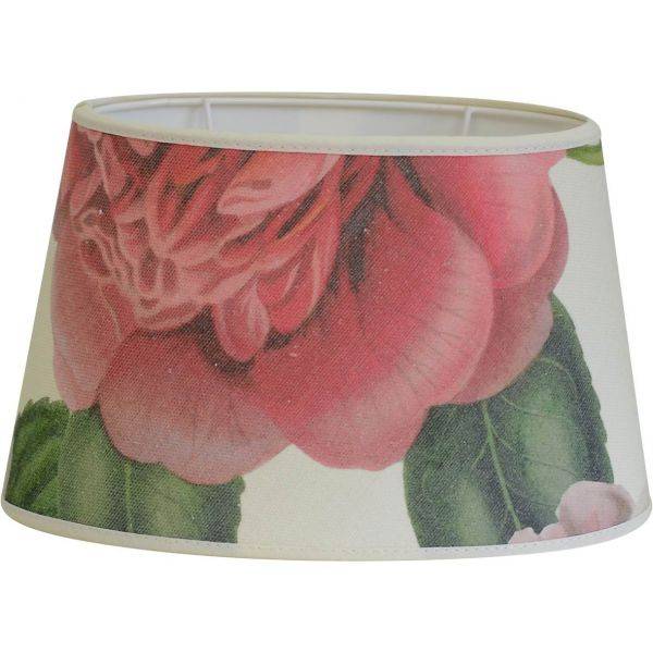 Camellia Lampskärm Oval 30cm Multifärgad