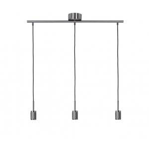 Rille Taklampa 3L 85cm Borstad Krom