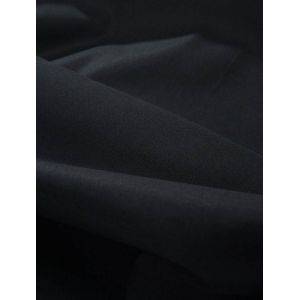 Allväv Lakansväv Bomullstyg Metervara Svart 150cm