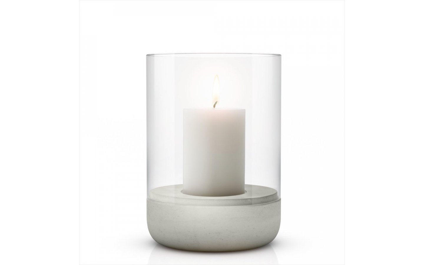 Calma Ljuslykta 22,5cm Ljusgrå