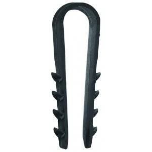 Kabel och rörfäste DKS, 6-20 mm,Svart, 200st/förp