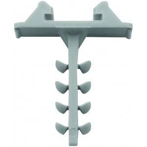 Buntbandsfäste ESD, Grå, 100st/förp