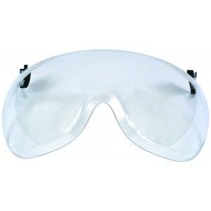 SecureFit Kort visir, AS/AF, polykarbonat, klar, X5-SV01-CE