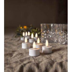 Flamme Värmeljus med Timer 2-pack