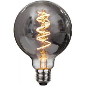 LED-Lampa Glob 95mm Smoke, E27 2100K 50lm 2W(5W)