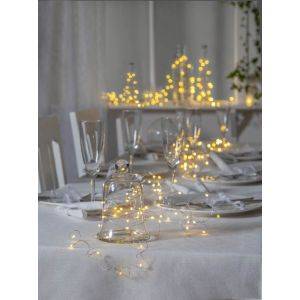 Dew Drop Ljusslinga 10m Silver