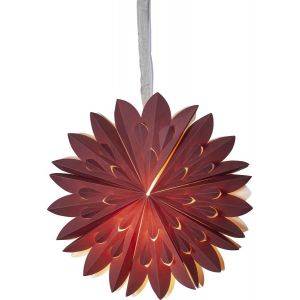 Clipp Julstjärna 40cm Röd