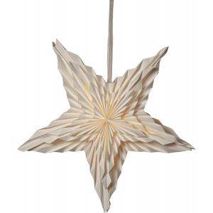White Julstjärna 70cm Vit