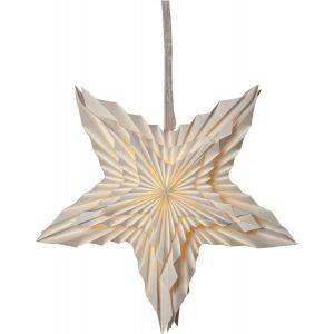 White Julstjärna 50cm Vit