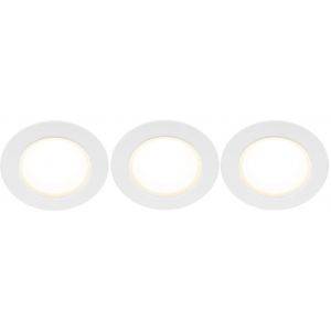 Doris 230V Spotlight 3000K 5,5W Vit 3-pack IP65