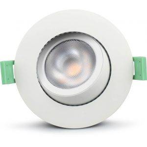 Ellen 230V Spotlight Dim-to-Warm 2200-2700K 6W Vit IP65