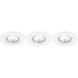 Don Spotlight Smart Light CCT + RGB IP65 Vit 3-Pack