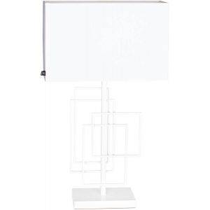 Paragon Bordslampa 69cm Matt Vit