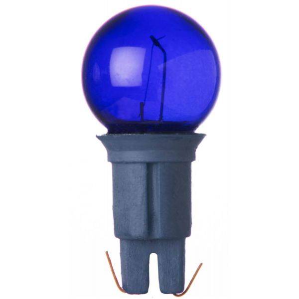 Microlampa Push-In 12V 1,14W Blå 5-Pack