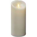 Vaxljus 7,6x16,5cm Gräddvit