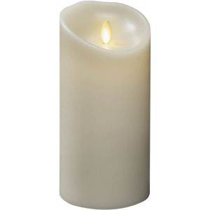 Vaxljus 8,8x17,7cm Gräddvit