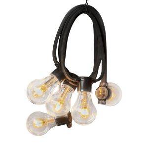 Ljusslinga LED 4,5m Amber Platt Kabel IP44