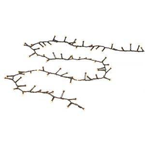 Cluster Ljusslinga 13,18m Frostad Amber IP44