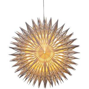 Blom Julstjärna 78cm Vit