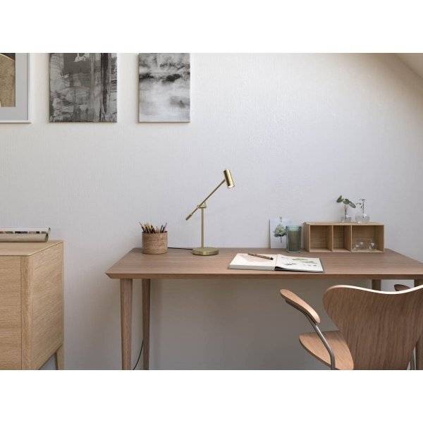 Cato Bordslampa 48cm LED 3W Dimbar Mässing