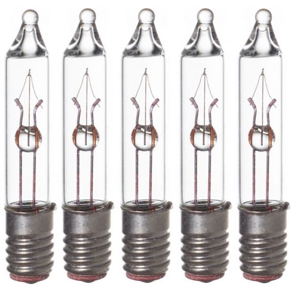 Pisellolampa E5 24V 1W 5-Pack