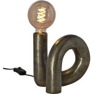 Notice Swirl Bordslampa 18cm Råmässing