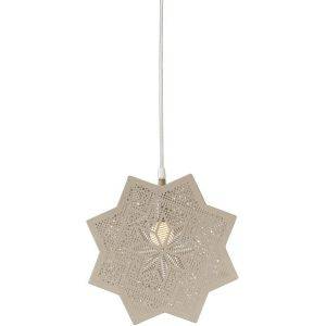 Elvira Julstjärna 28cm Beige