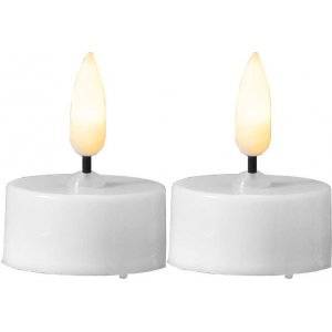 Flamme Värmeljus med Timer 2-pack