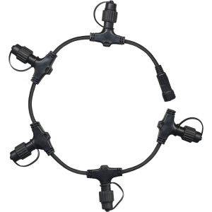 Stamkabel System 24 0,7m 5 Kopplingar