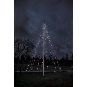 Flaggstångsbelysning Crispy Ice White 7m 360LED IP44
