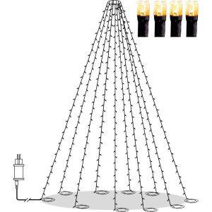 Flaggstångsbelysning Golden Warm White 7m 360LED IP44