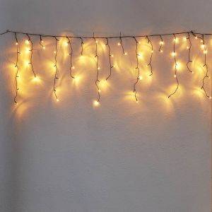 Istappsslinga Golden Warm White 6x0,5m 240LED IP44