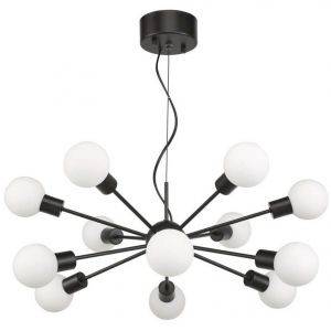 Taklampa Galax 60cm Svart