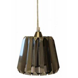 Taklampa kristall K5 14cm Svart krom