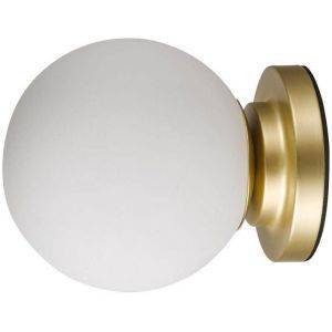 Bords-vägglampa London 18cm Borstad mässing