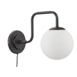 Vägglampa London Svart