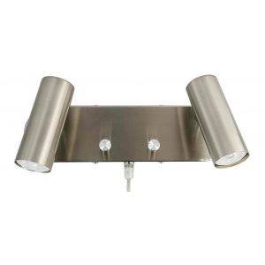 Vägglampa 2xMini GU10 26cm Satin