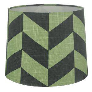 Skärm Herringbone 25cm Grön