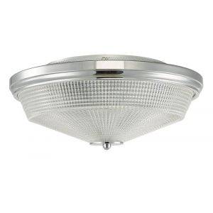 Plafond Retro 44cm Krom