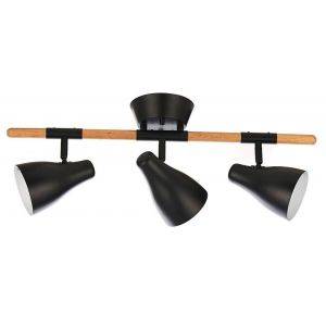 Spot 3L trä/metall 60cm Natur/Svart