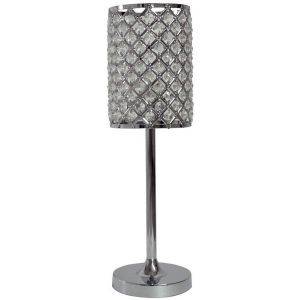 Bordslampa kristall K5 52cm Krom