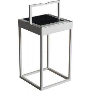 Portofino lanterna vit USB/sol 2700K/3000K dim on/off/skymn