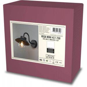 Vega Mini vägglykta svart E27
