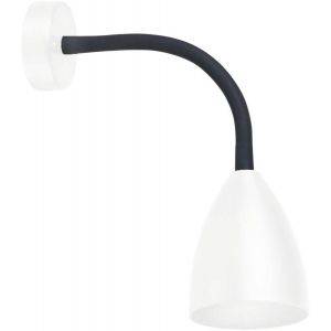 Vägglampa Trotsig Mattvit